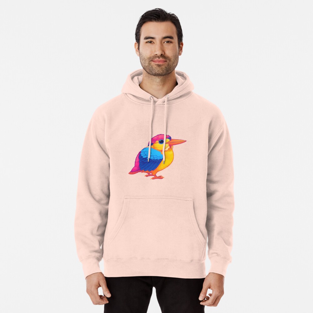 Oriental Dwarf Kingfisher Pullover Hoodier