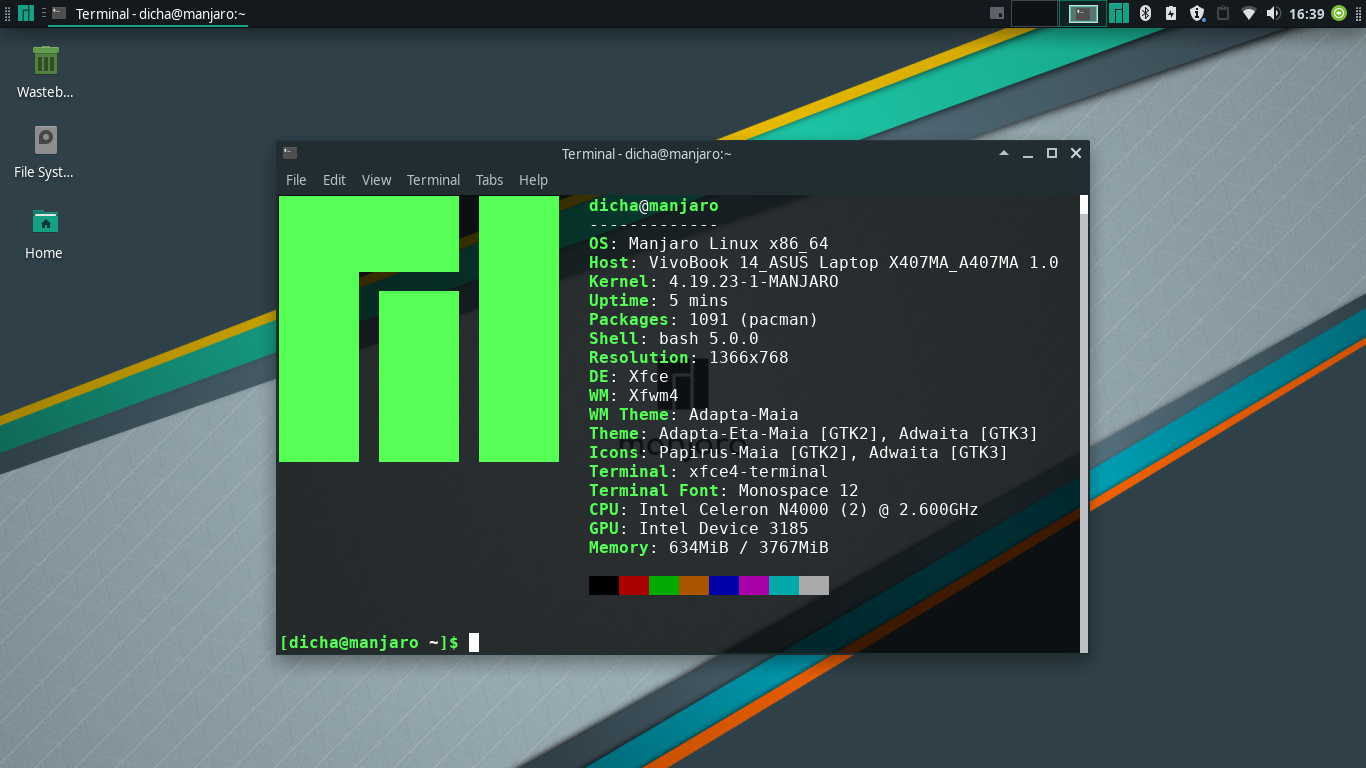 Manjaro Image