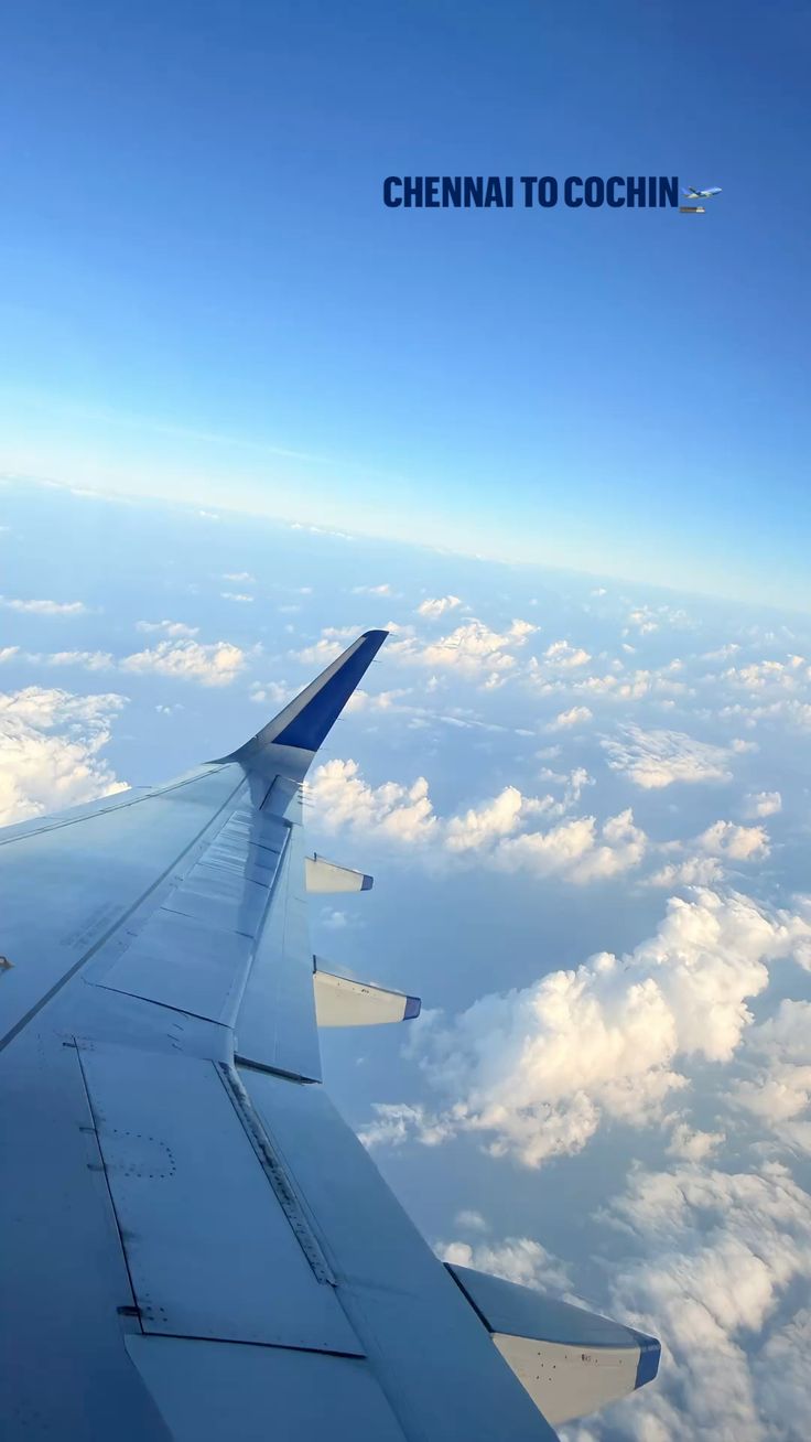 Cochin to Chennai Flight & Departure