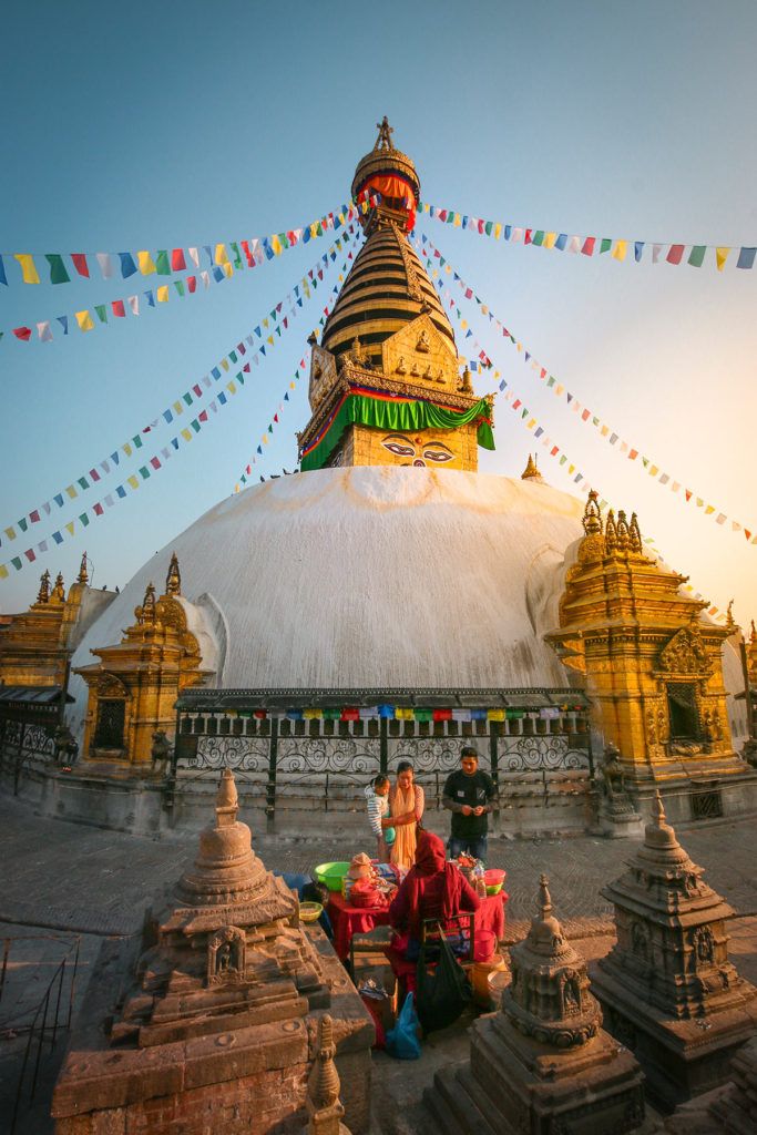 Swayambhunath Stupa & Kathmandu