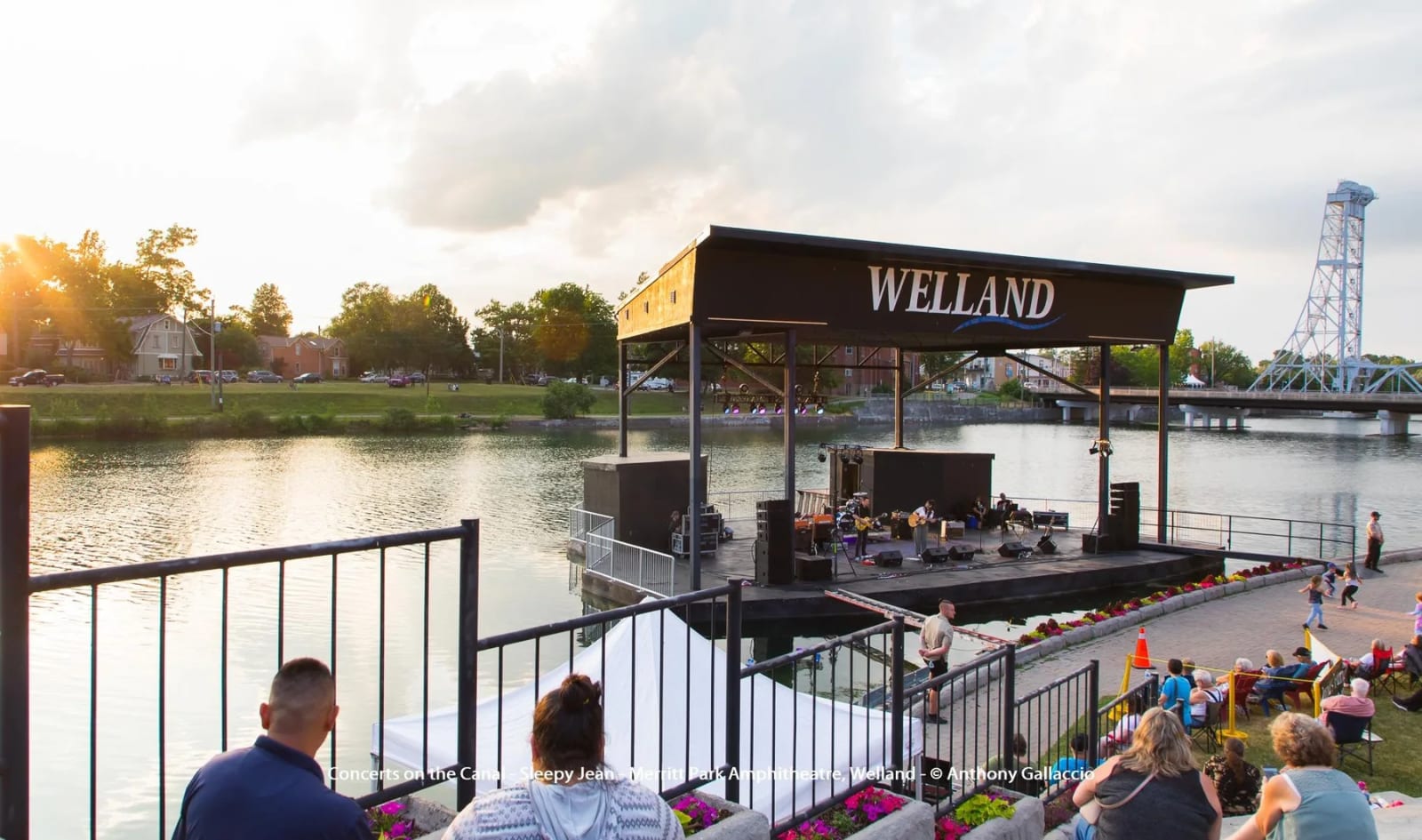 Concerts on the Canal at Merritt Park Amphitheatre, Welland