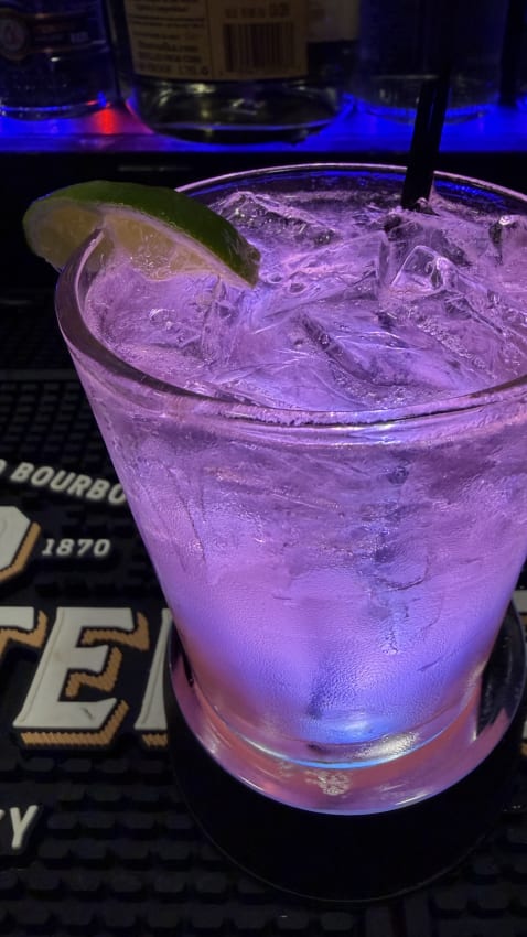 Cranberry Rosemary Gin Fizz