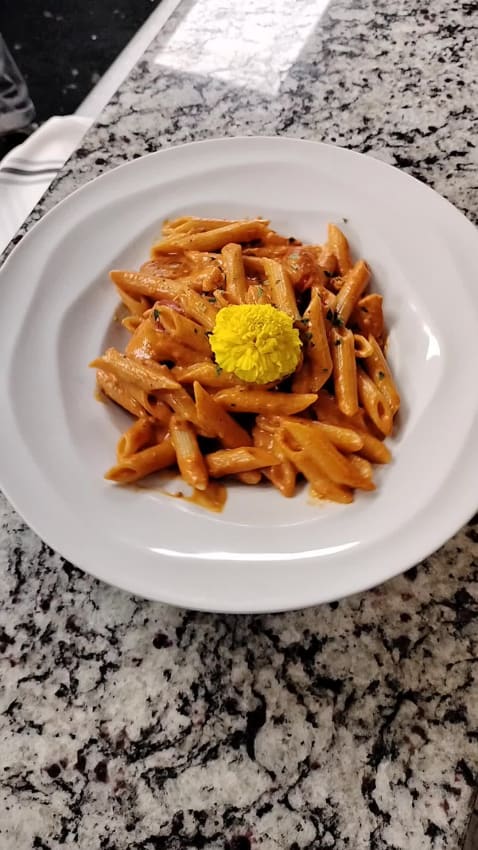 Penne Vodka with Salmon