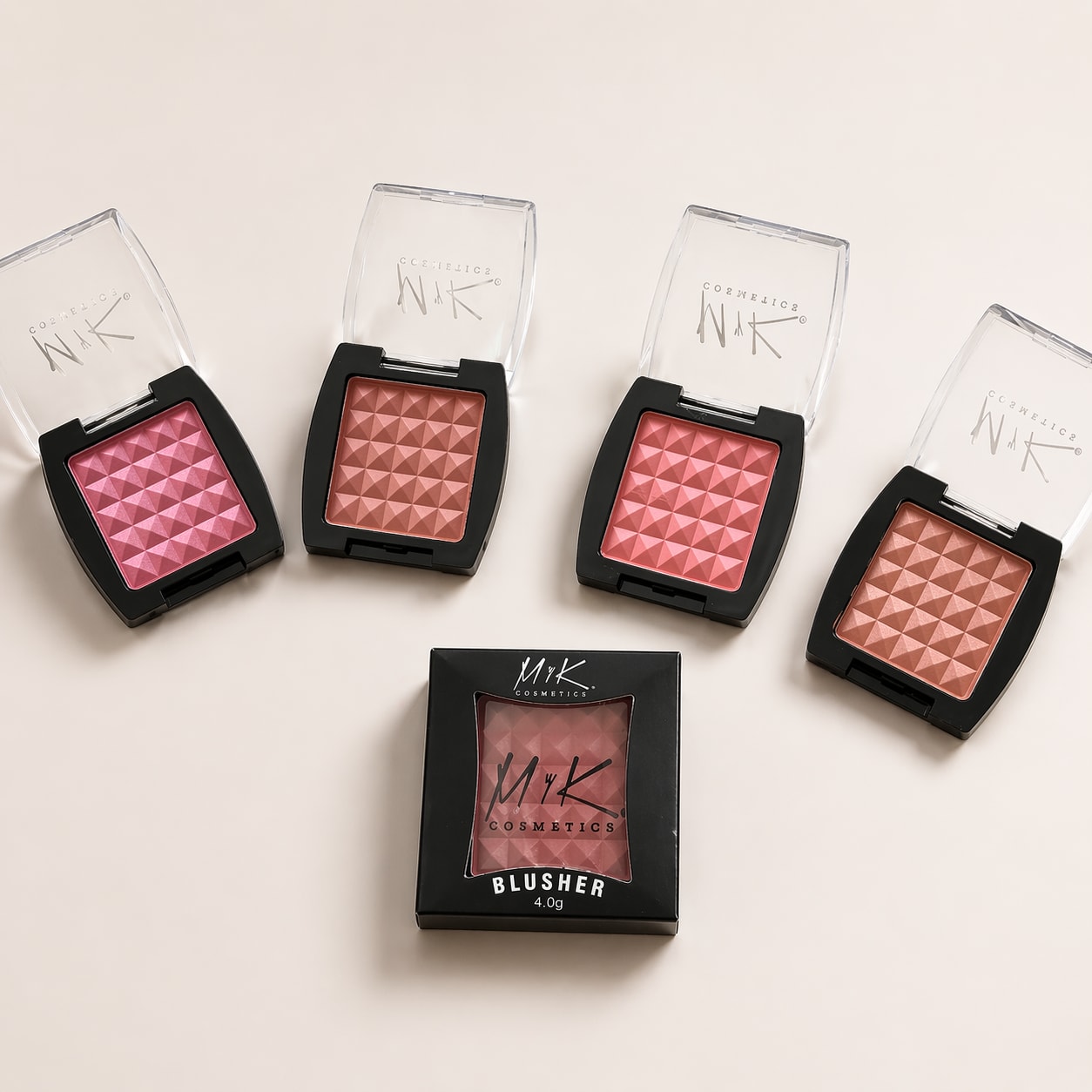 MiK Cosmetics Blusher Compact - Assorted Pinks