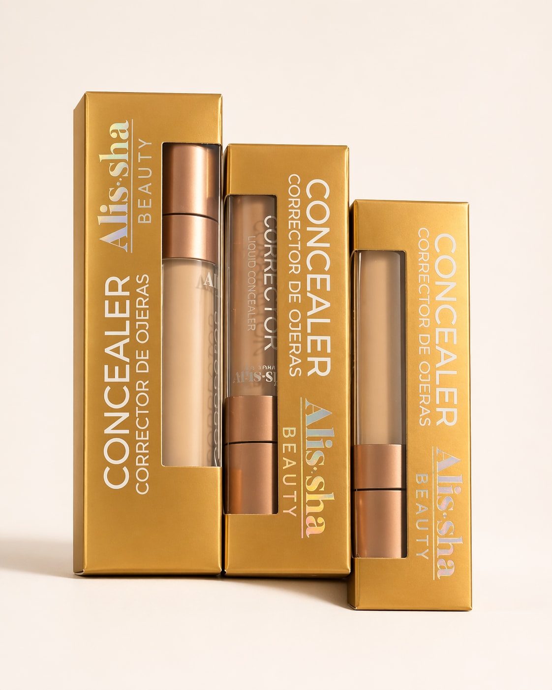 Alis-sha Beauty Liquid Concealer - Assorted Shades
