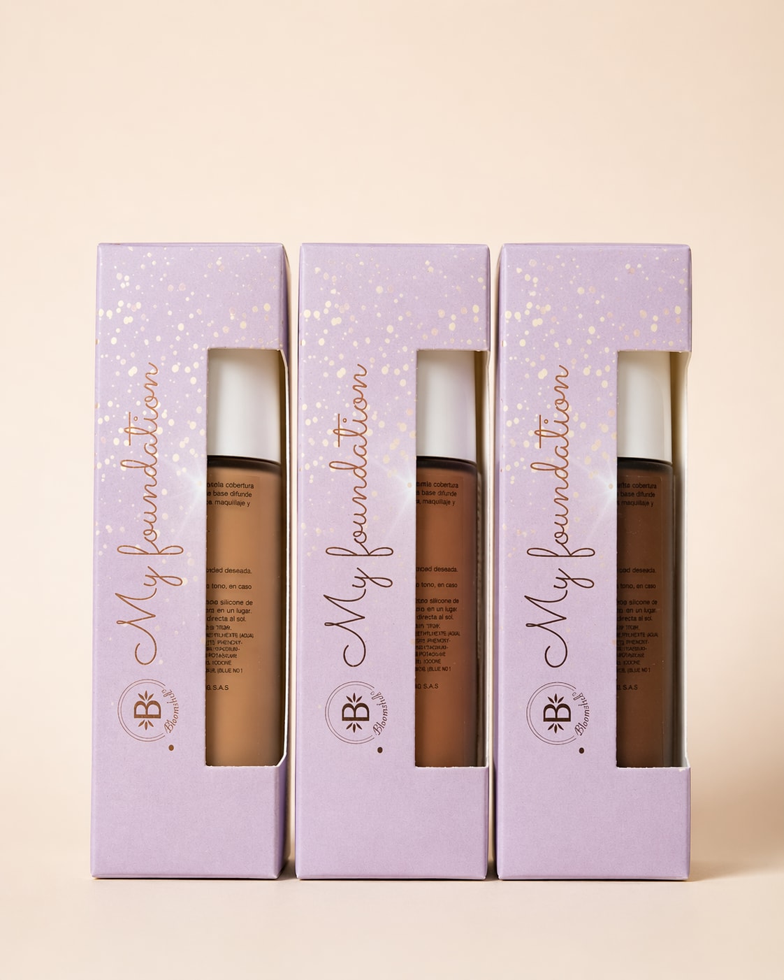 Bloomshell My Foundation - Dark Shades