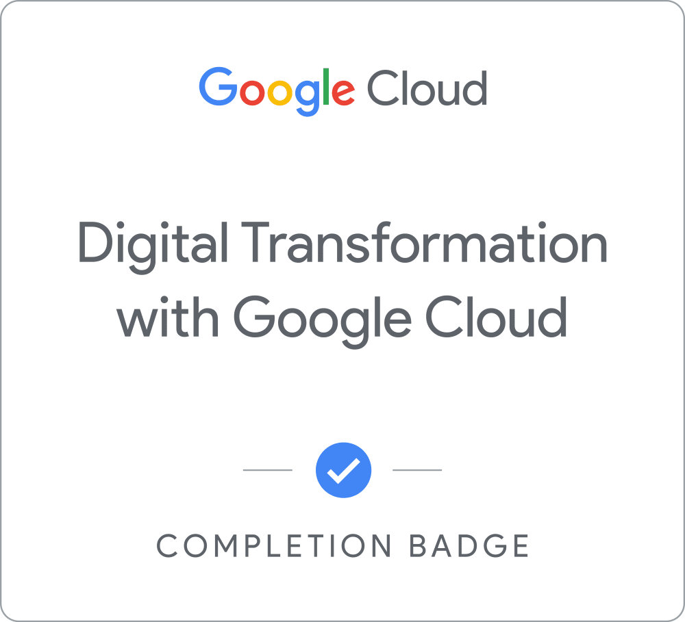 Transformation numérique avec Google Cloud