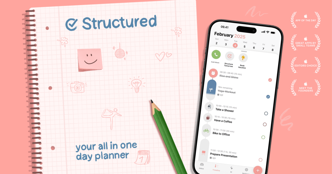 Structured Web screenshot