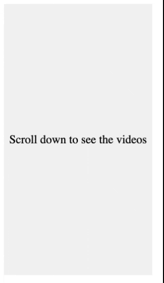 gif showing up an horizontal scroll
