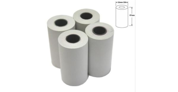 4 Thermal Paper Rolls for Eschmann SES113 & SES225