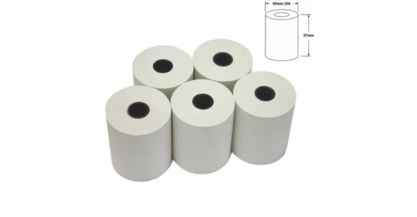 5 Standard Paper Rolls for Eschmann LS3/SES2000 & Prestige C3