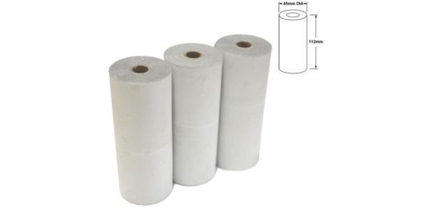 3 Thermal Paper Rolls for Medisafe/Valisafe Printer