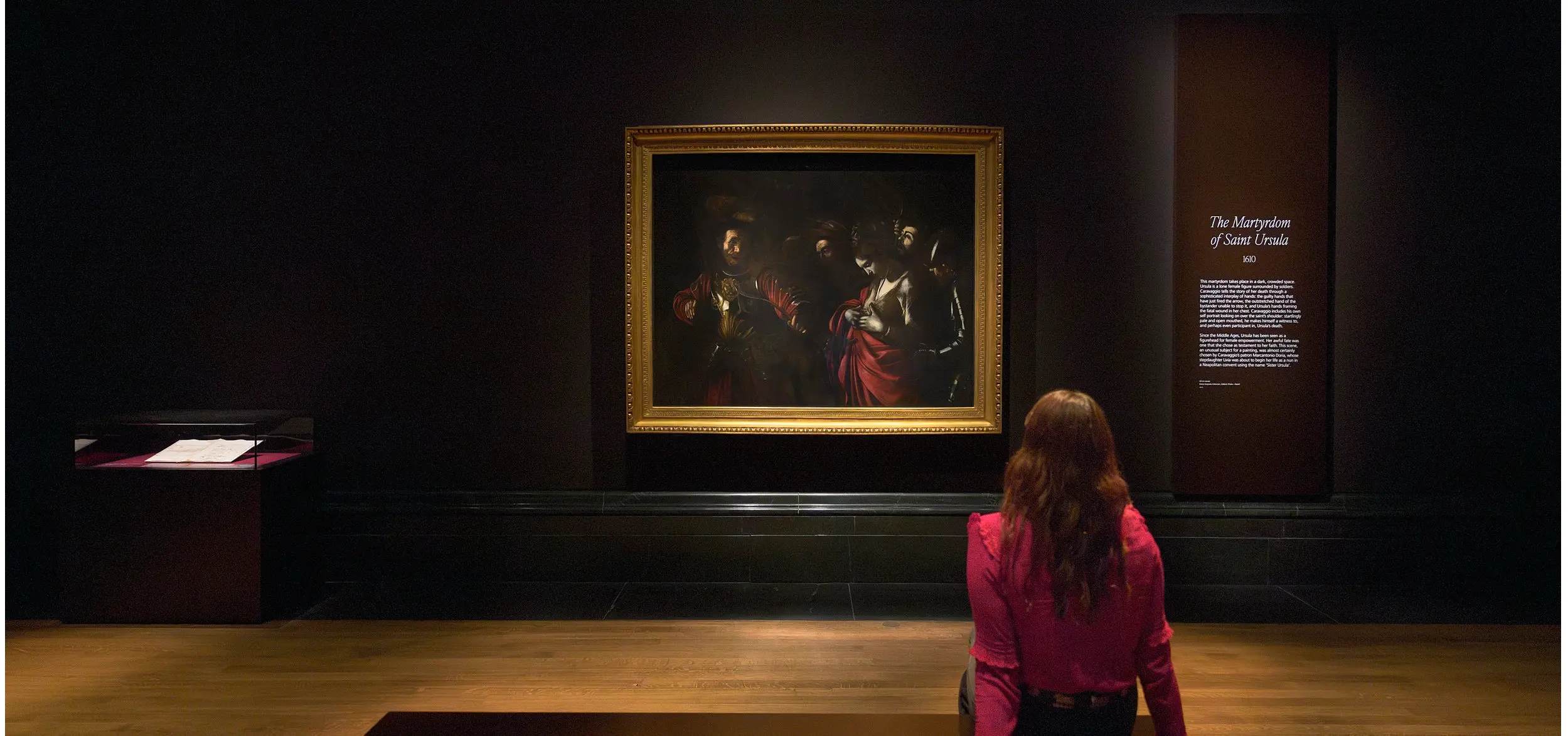 The Martyrdom of Saint Ursula, painting, intesa sanpaolo bank albania 