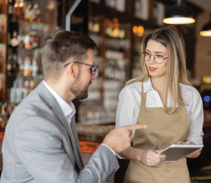 small business loan, a bakery 