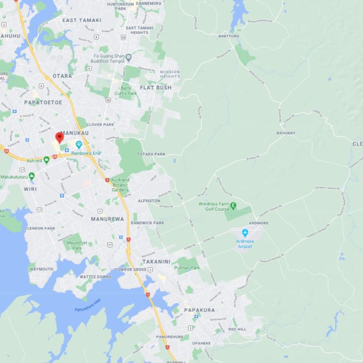 South Auckland Maps