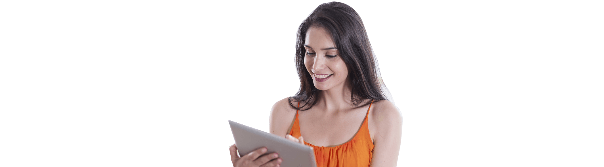 female paying universal payment order UPN