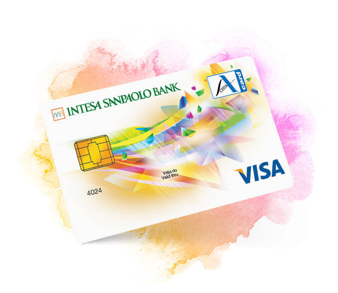 The image shows prepaid card MOJA Activa Visa.
