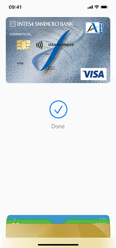 mobilni telefon z aplikacijo Apple Pay