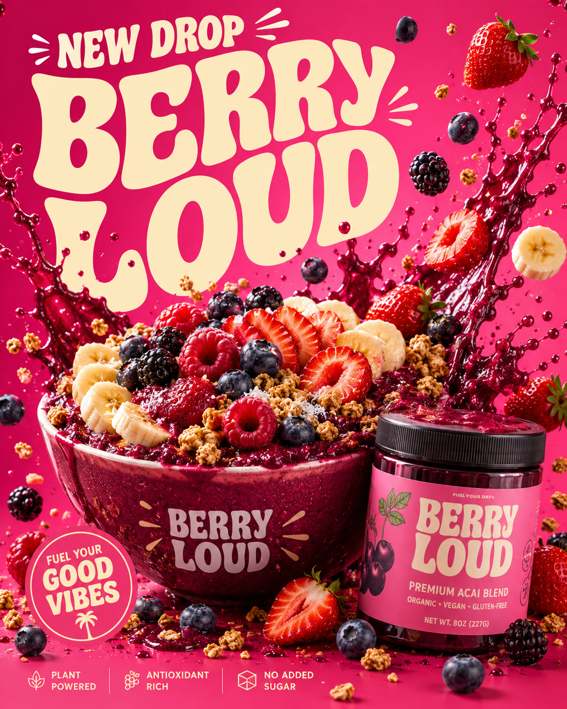Anuncio de Producto Berry Loud — Image 2 (3:4)