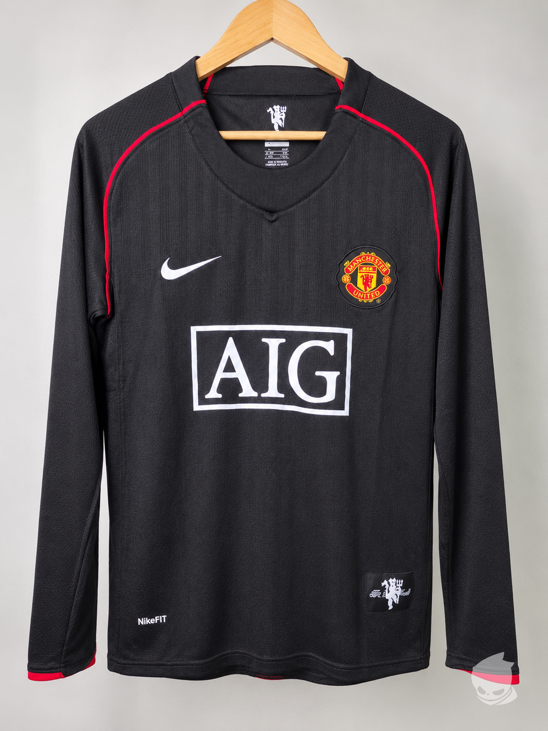 Manchester United Away 2007-08 Full Sleeve Retro