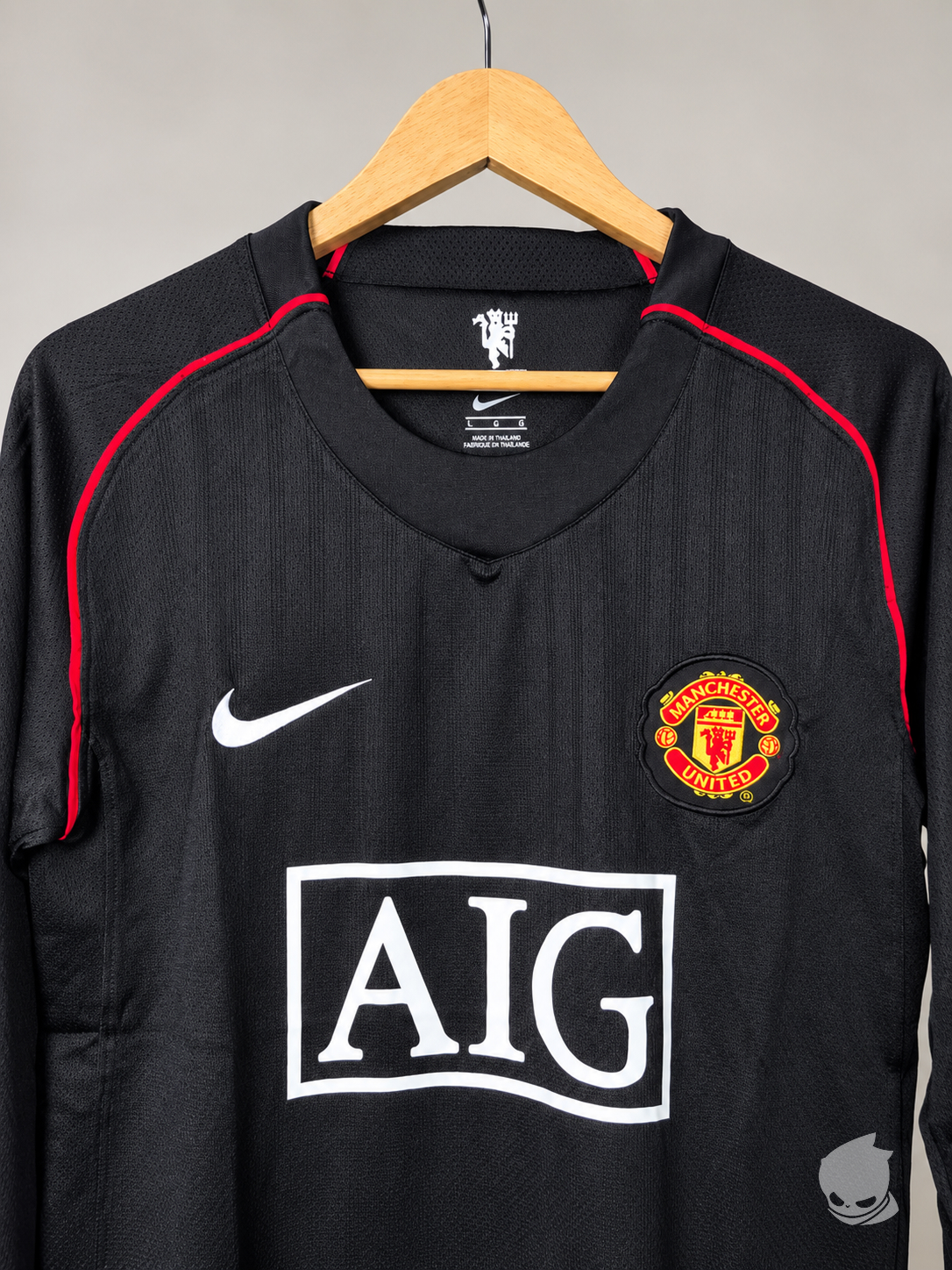 Manchester United Away 2007-08 Full Sleeve Retro