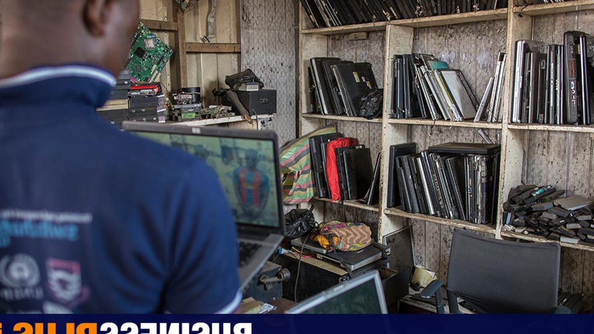 Kaminski sees e-waste in Accra firsthand - e waste