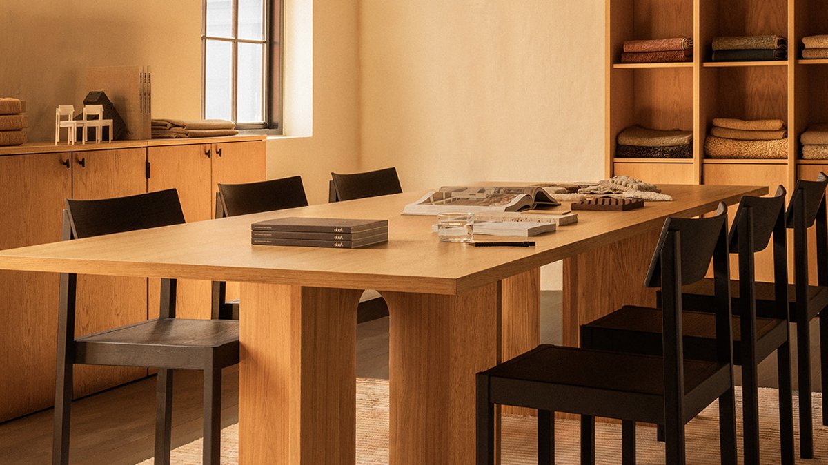 Audo Copenhagen unveils six new fall table designs - fall table designs