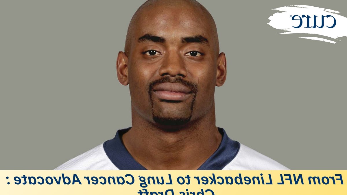 Former NFL Linebacker Chris Draft Aids Lung Patients Former NFL Linebacker Chris Draft Aids Lung Patients - lung cancer advocacy