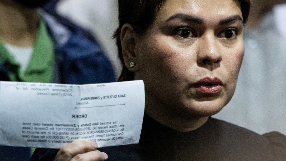 VP Duterte posts bail after arrest order over threats - vp duterte arrest