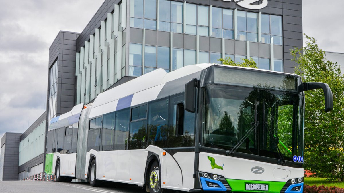 Szczecin orders 20 new electric buses - new electric buses