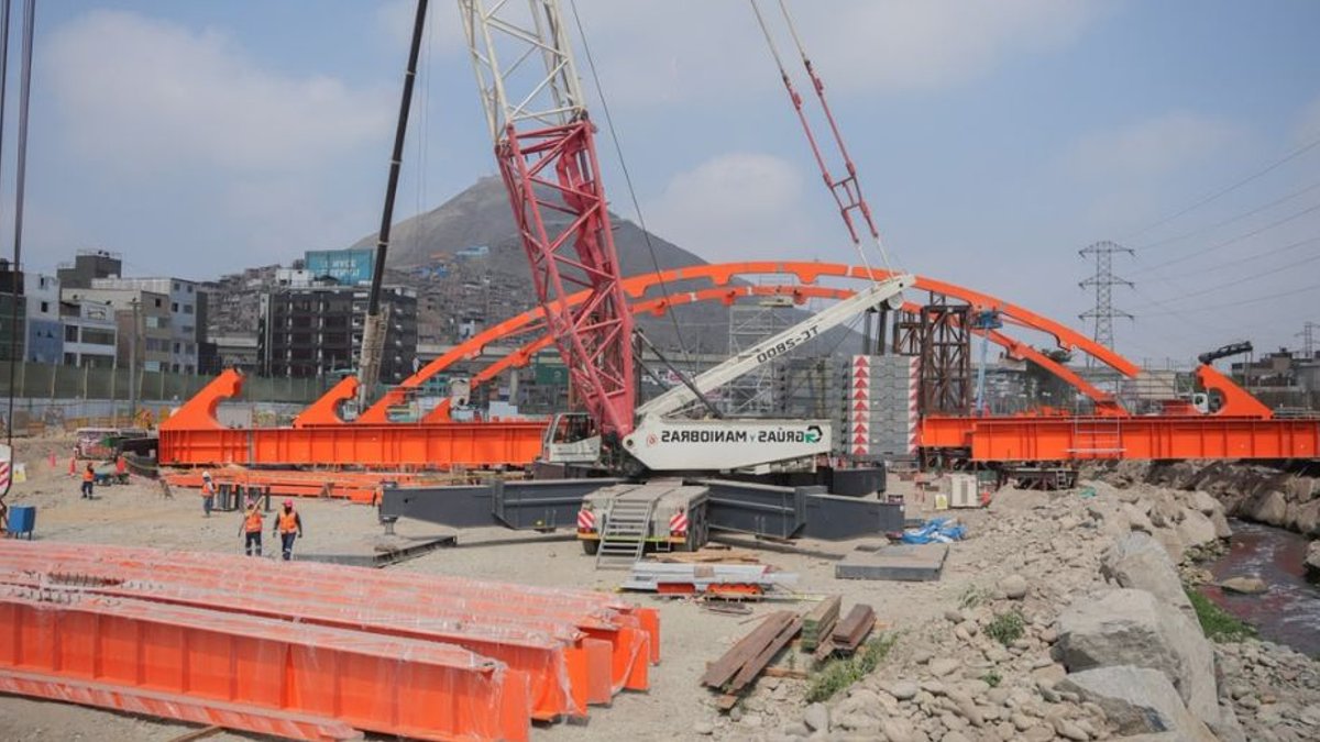 Puente Próceres reaches 80% progress to connect San Juan de Puente Próceres reaches 80% progress to connect San Juan de - puente proceres