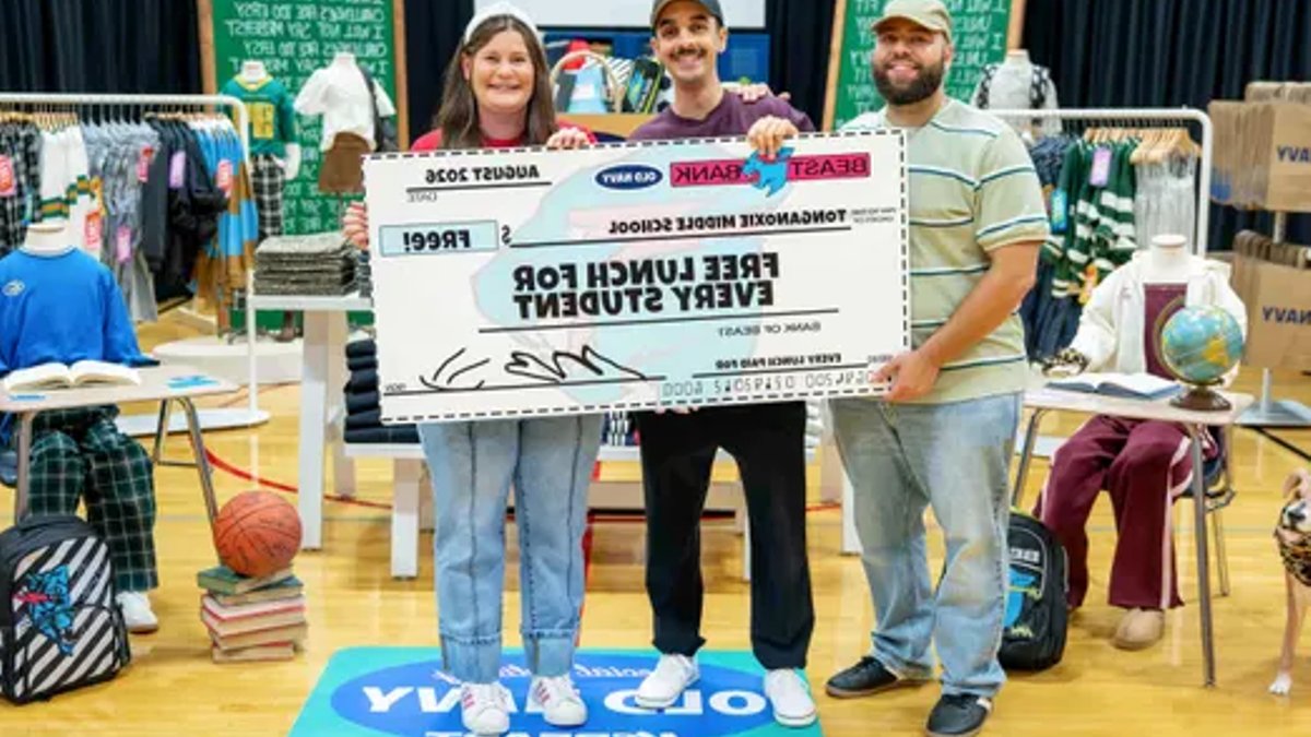Old Navy sees boost from MrBeast deal - old navy