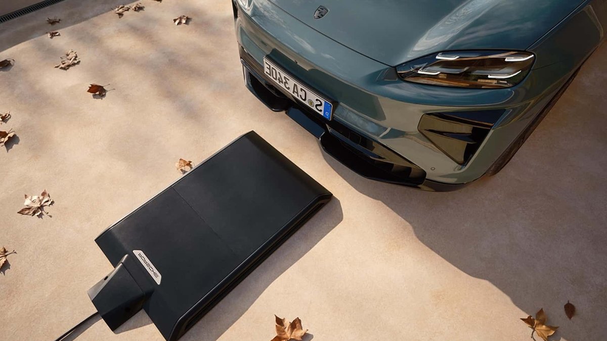 Porsche launches 11 kW wireless charger for Cayenne - wireless charger cayenne