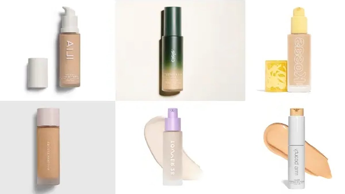 Clean Foundations Offer Natural Coverage with Skincare Benefits - clean foundations