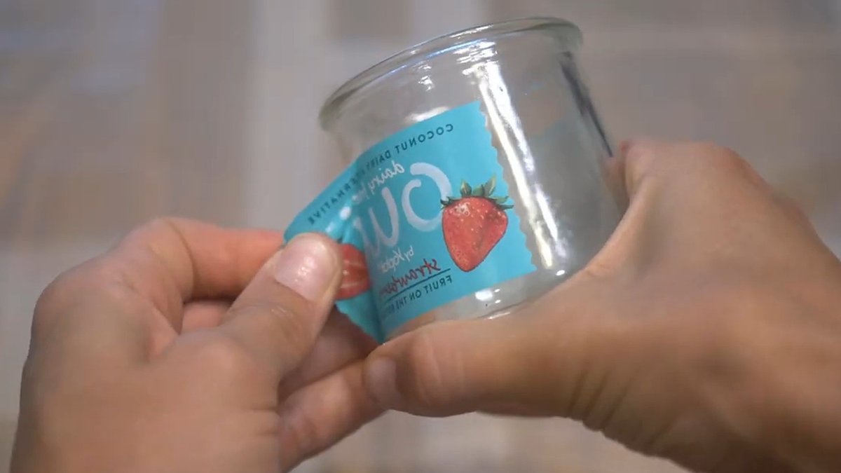 Repurposing yogurt jars cuts costs with stylish, zero-waste storage Repurposing yogurt jars cuts costs with stylish, zero-waste storage - repurpose yogurt jars