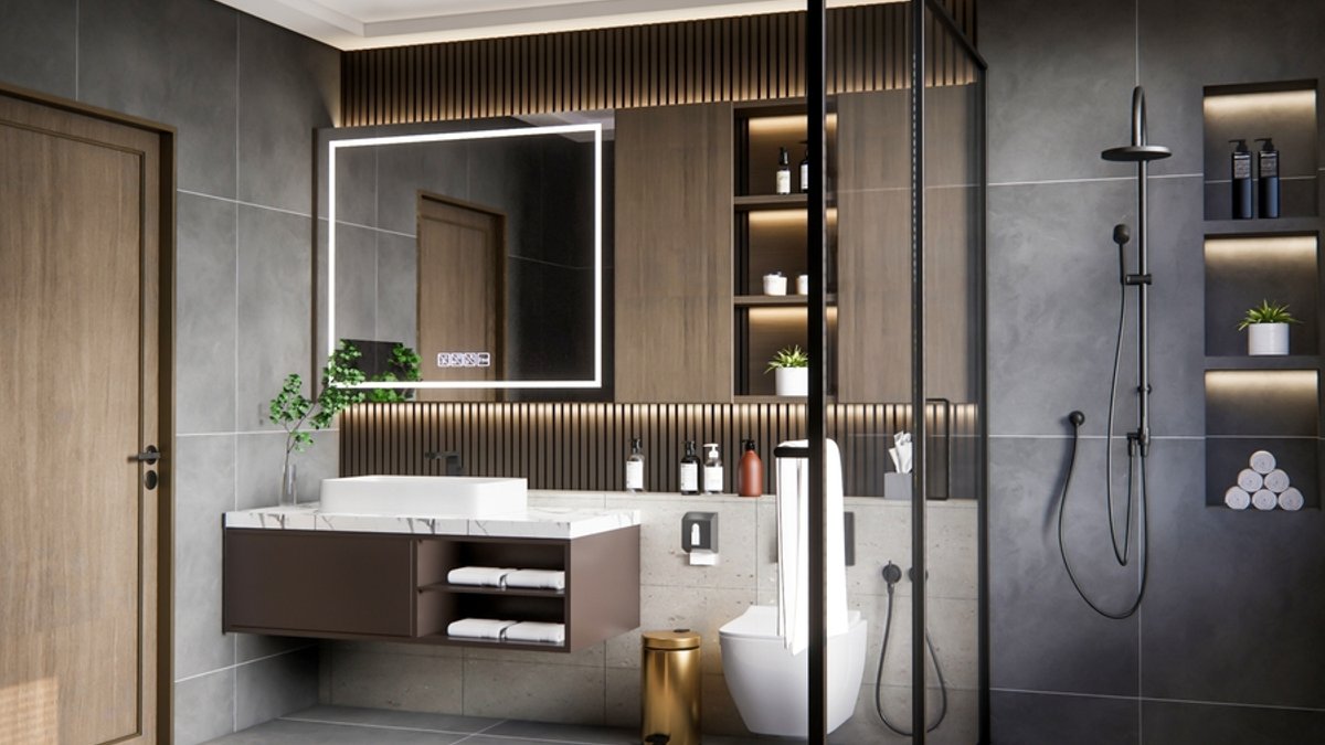 Layering Light for Better Bathroom Functionality Layering Light for Better Bathroom Functionality - layering light