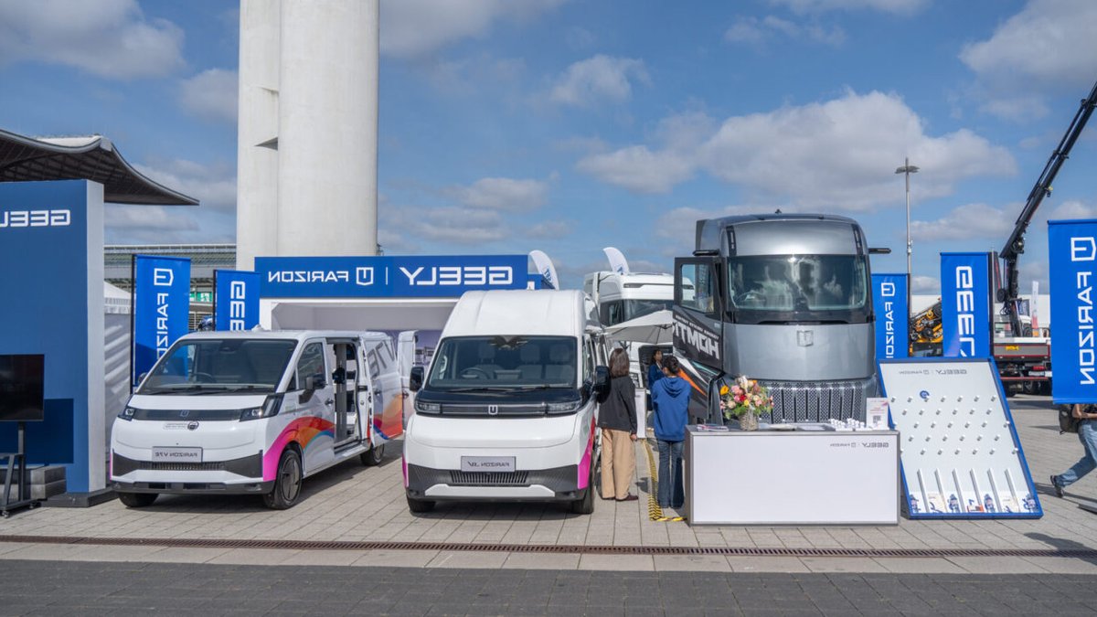 Geely Farizon Expands European Network with Key Partnerships Farizon and its partner companies at the IAA Transportation 2026 in Hanover.