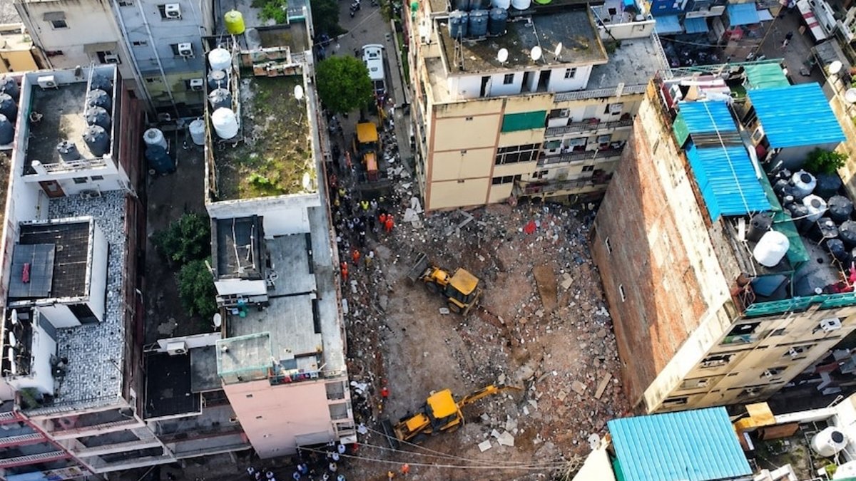 India building collapse leaves families facing medical costs without clear - building collapse india