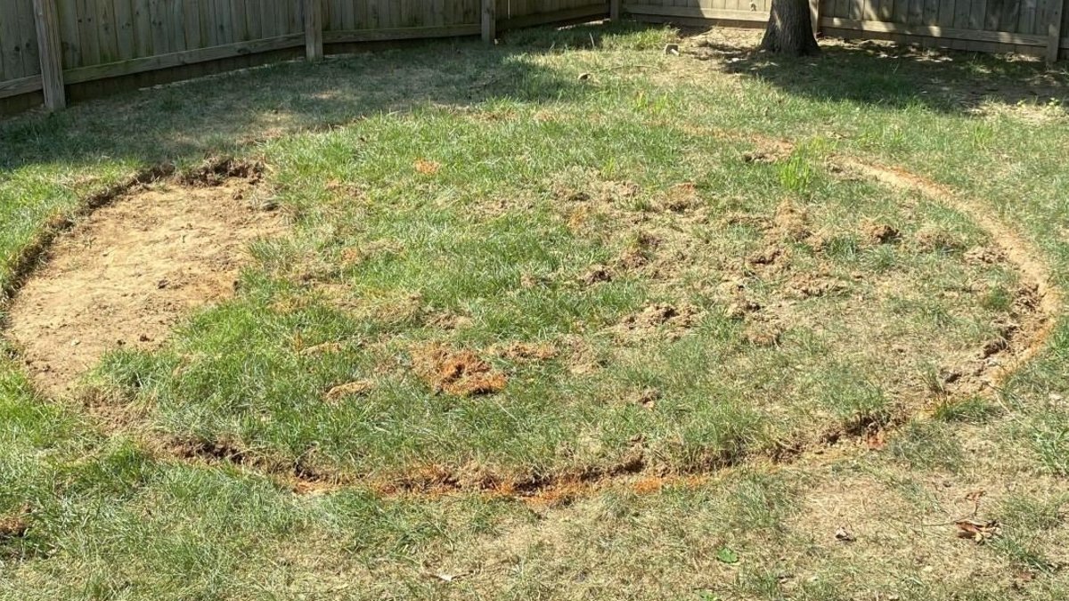 Redditor Builds 15-Foot Flagstone Patio and Fire Pit