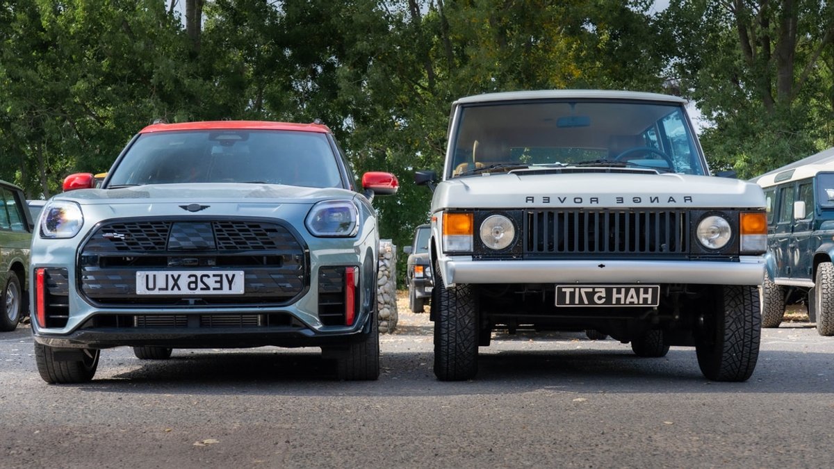 Mini Countryman vs original Range Rover Mini Countryman vs original Range Rover - mini countryman