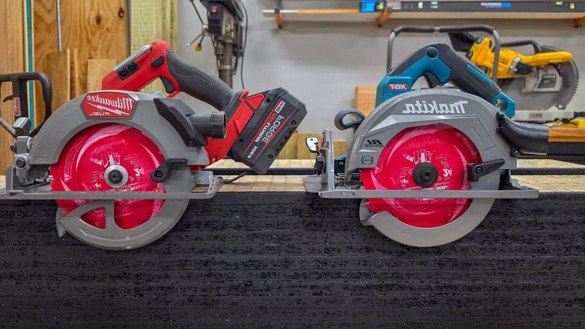 Milwaukee Outpaces Makita in Circular Saw Performance Test - circular saw