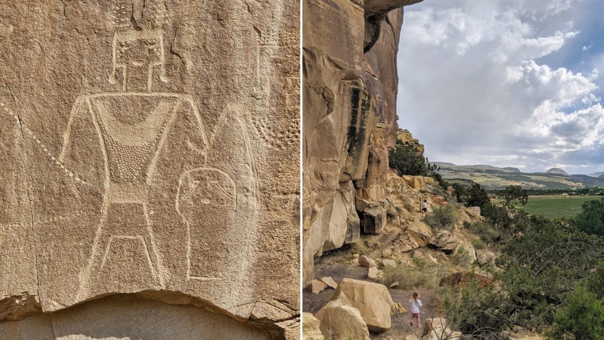 Utah Trail Reveals Ancient Fremont Rock Carvings - fremont rock carvings