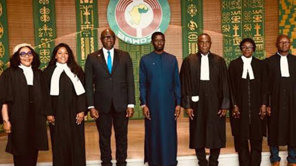 Senegal's President Swears in Five ECOWAS Court Judges - ecowas court judges