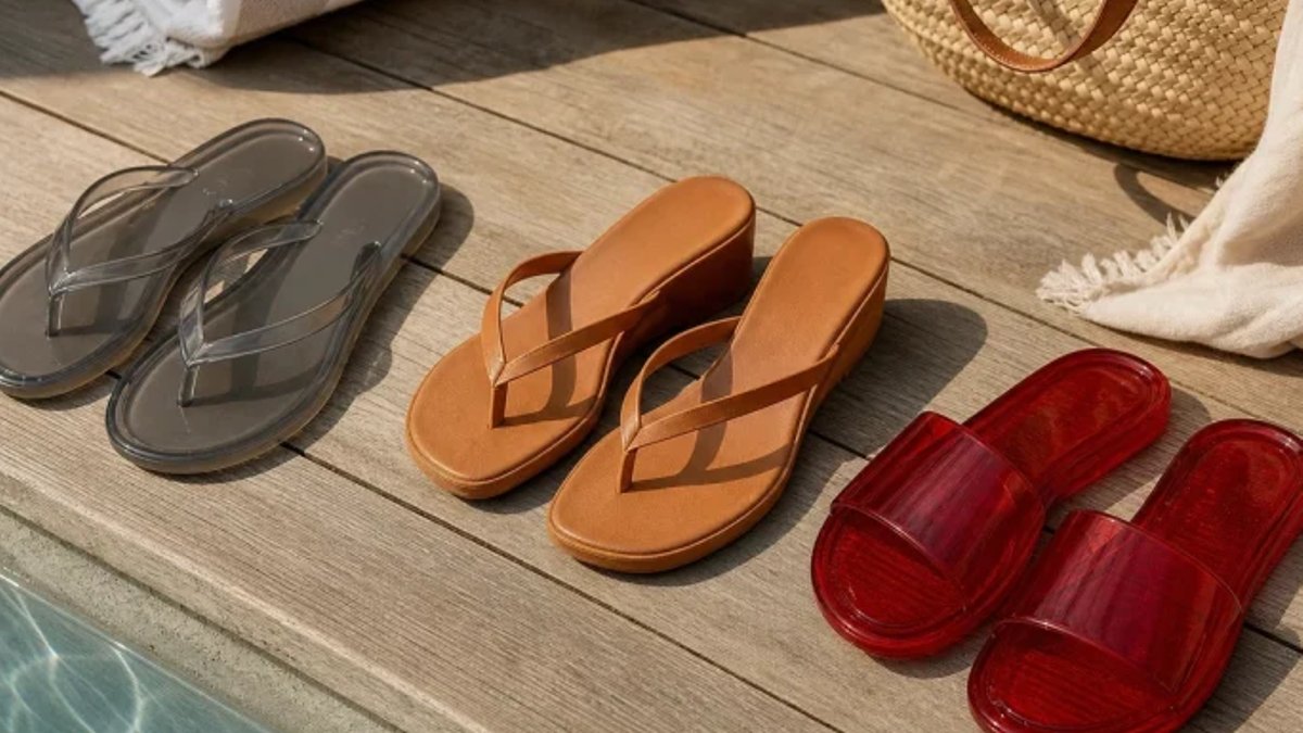 Jelly Slides and Wedge Flip Flops Dominate Summer Trends - summer trends