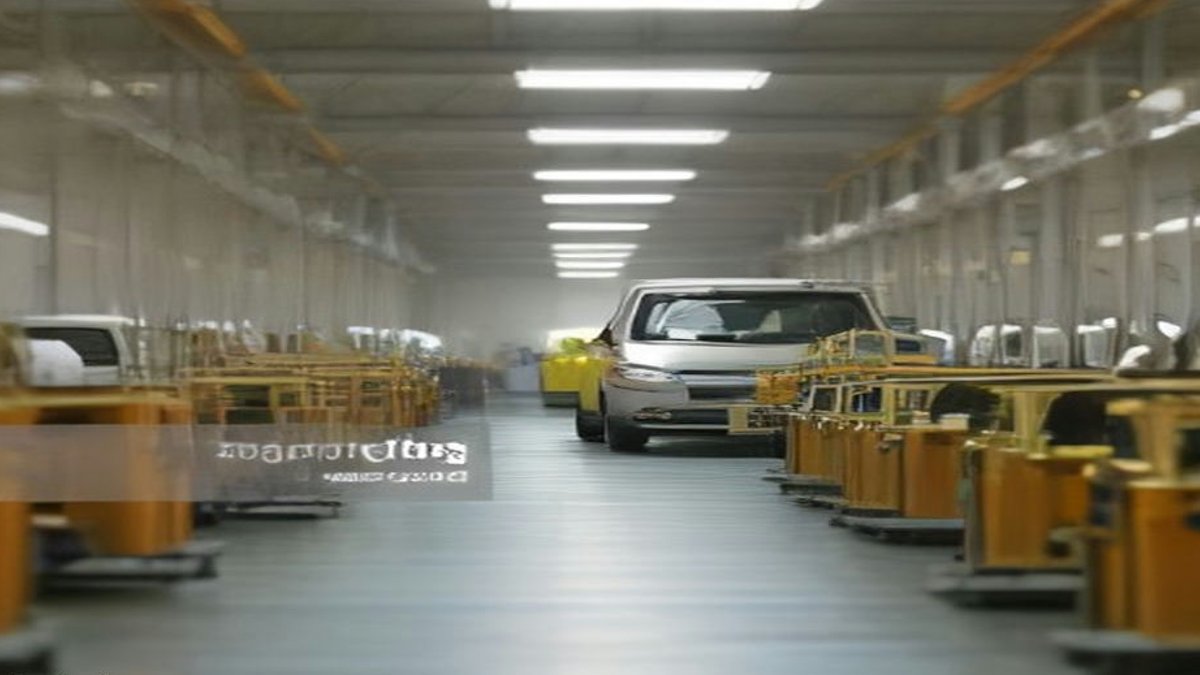 European car assembly plant.