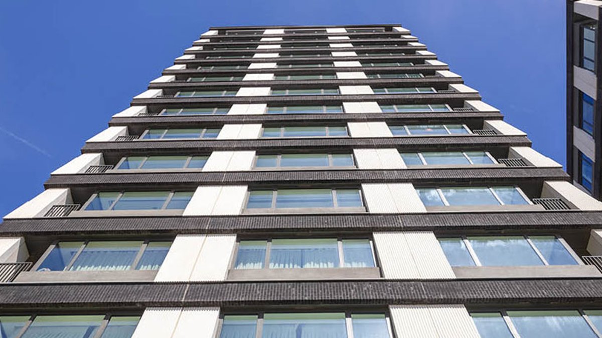 FP McCann completes cladding for Camden residential tower FP McCann completes cladding for Camden residential tower - fp mccann cladding