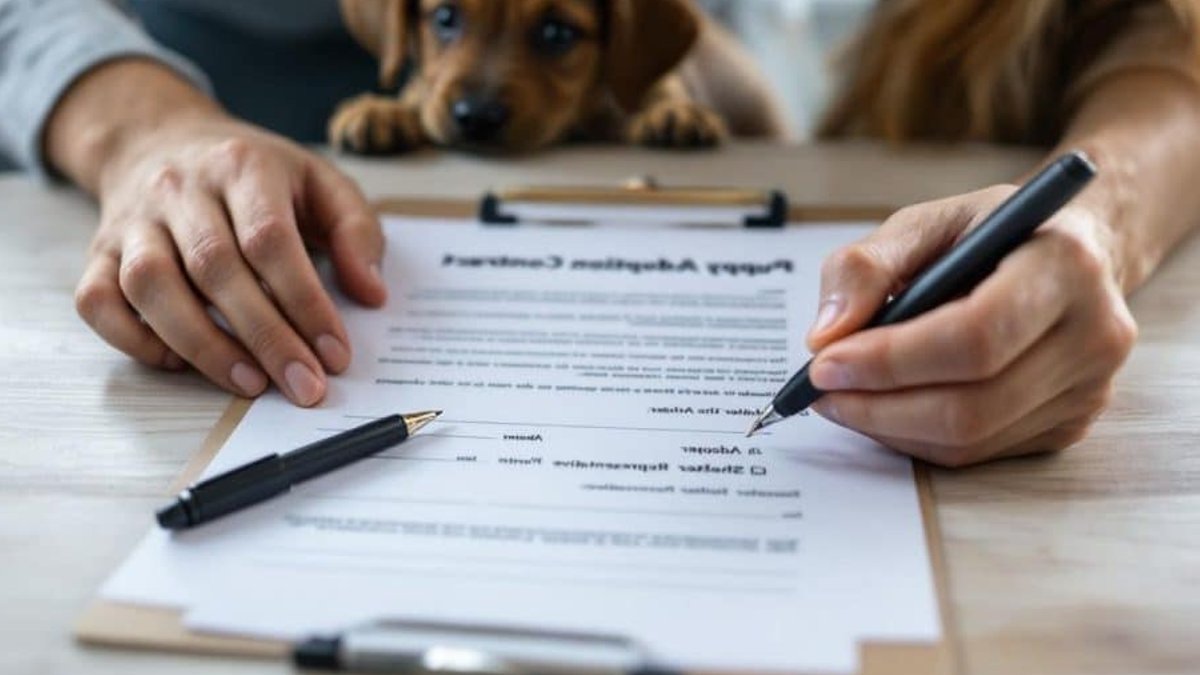 Guide to creating a safe puppy adoption contract - puppy adoption contract