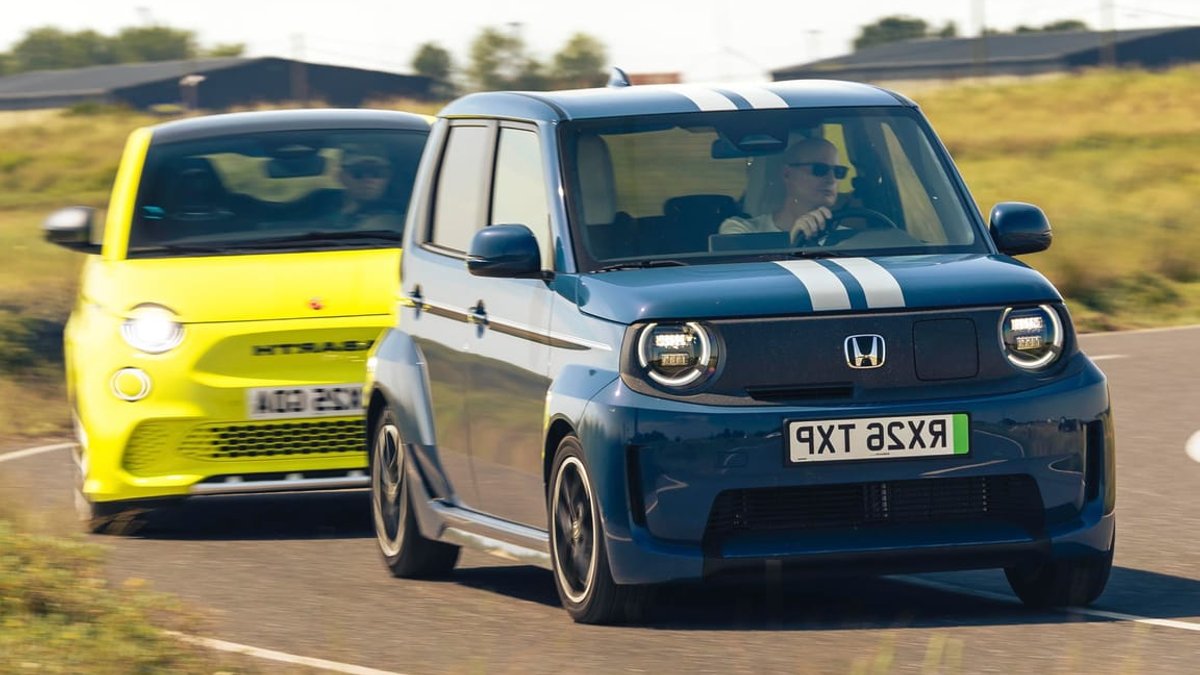 Honda Super-N compared to Abarth 500e Honda Super-N compared to Abarth 500e - electric hot hatches