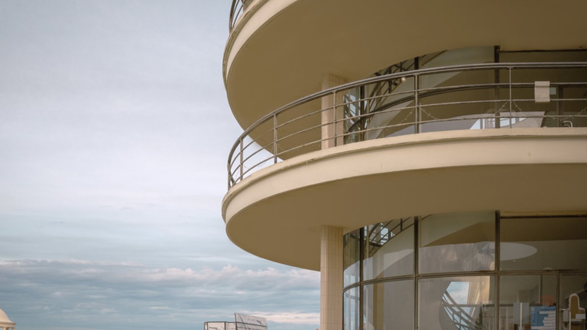 Restoration of De La Warr Pavilion's Iconic Windows Underway Restoration of De La Warr Pavilion's Iconic Windows Underway - window restoration