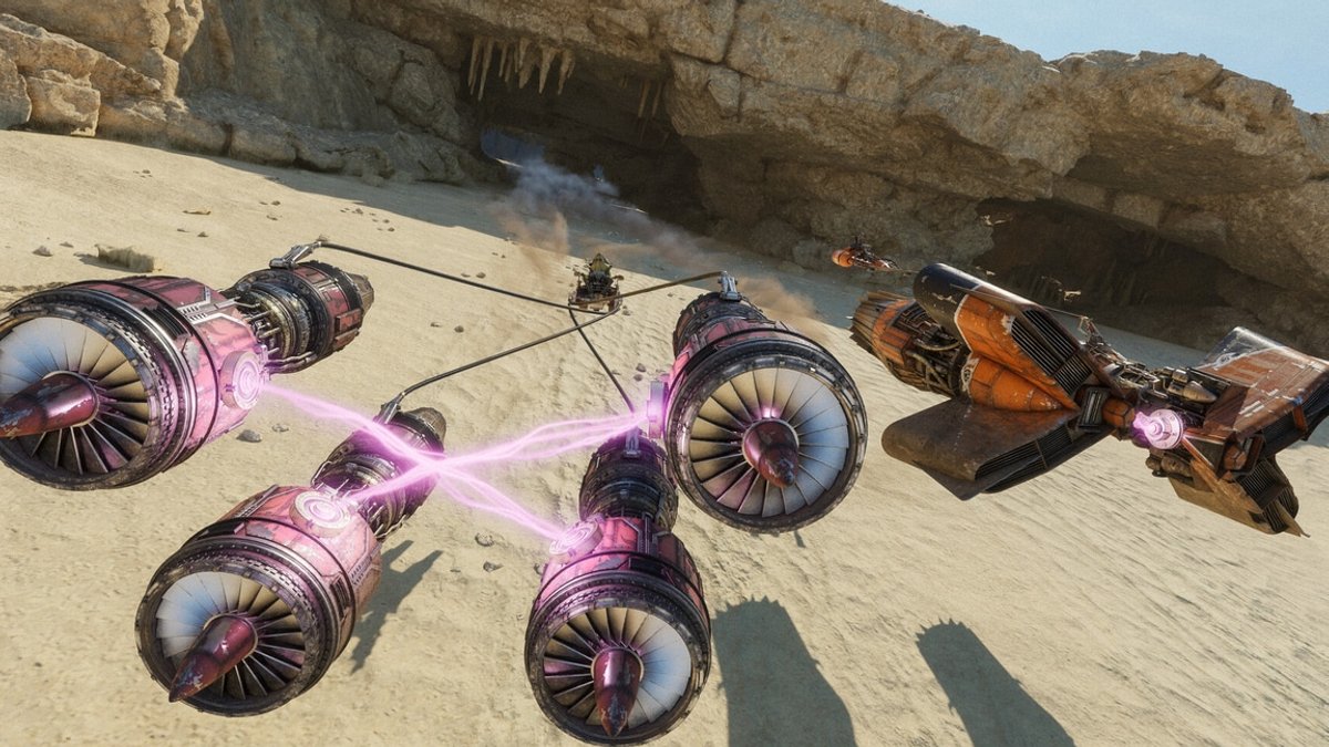 Galactic Racer blends Star Wars spectacle with Burnout chaos Galactic Racer blends Star Wars spectacle with Burnout chaos - star wars racing